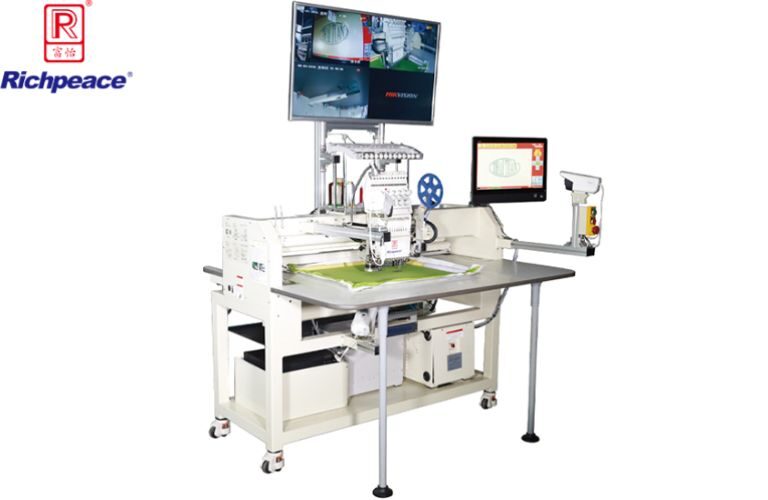 Intelligent Cloud Teaching Embroidery Machine (2)